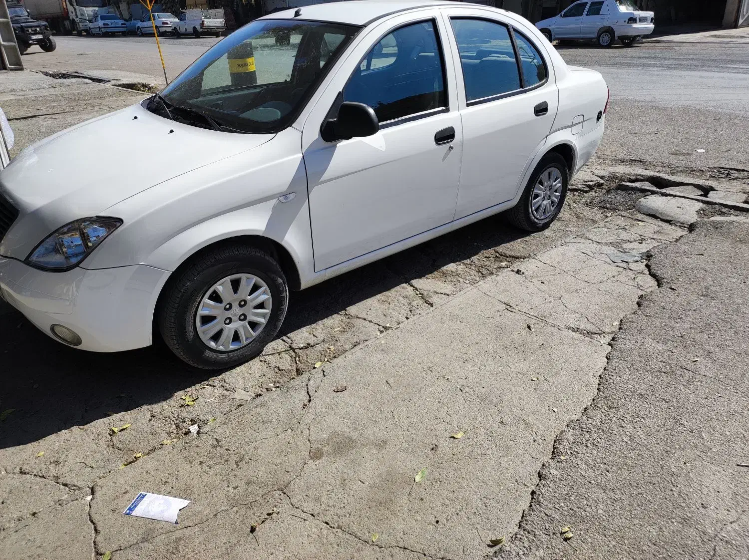 تیبا 97 دوگانه کارخانه اتاق 404|خودرو سواری و وانت|کرمانشاه, |دیوار