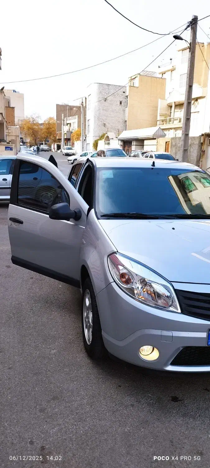 رنو ساندرو مدل 96 بی رنگ|خودرو سواری و وانت|قزوین, |دیوار