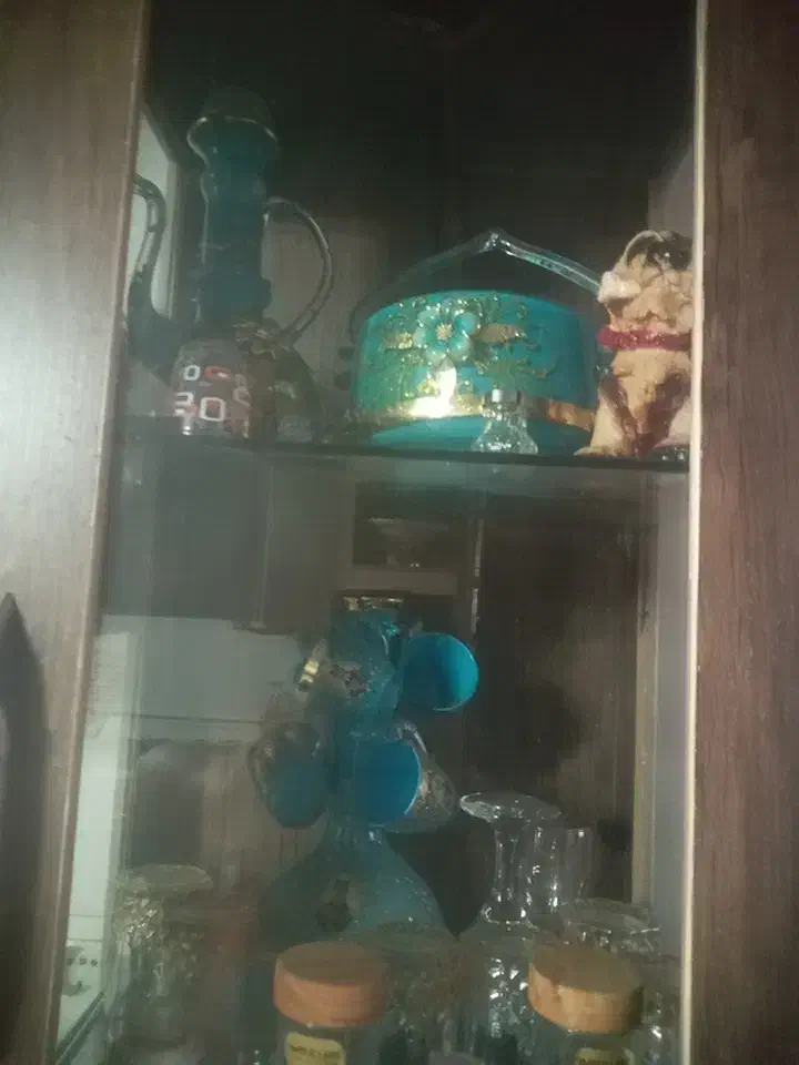 گلدان با گلاب خوری وجای میوه خوری|گل مصنوعی|محمدیه-قزوین, |دیوار