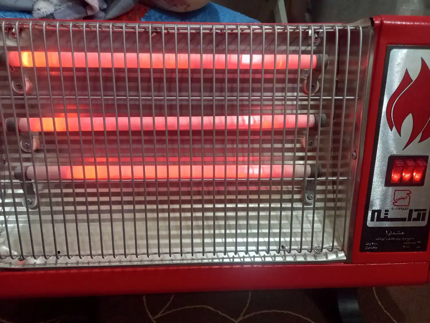 بخاری برقی در حد نو|بخاری، هیتر، شومینه|تهران, اتابک|دیوار
