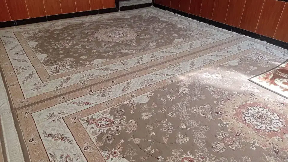 ۴ عدد فرش 12 متری 500 شانه در رومشگان|فرش|سوری, |دیوار