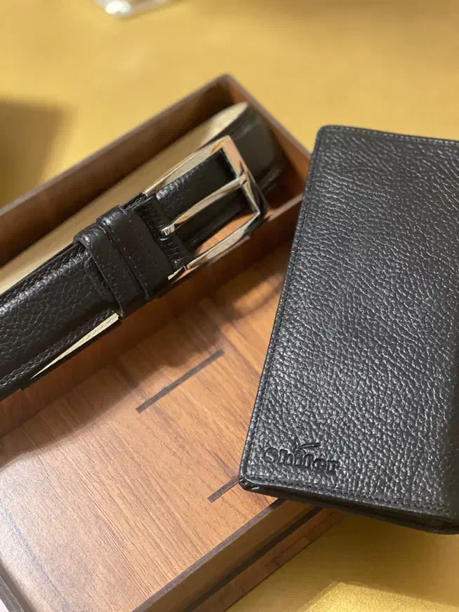 ست مردانه چرم طبیعی شیفر|کیف، کفش، کمربند|رشت, بازار|دیوار