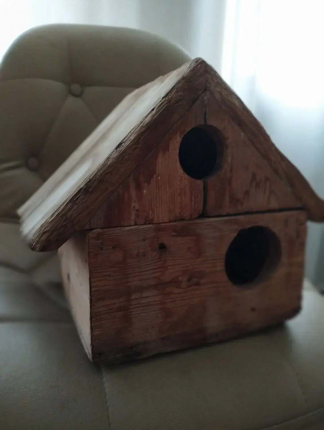 لانه پرندگان جنس چوب روس|لوازم جانبی حیوانات|ارومیه, |دیوار