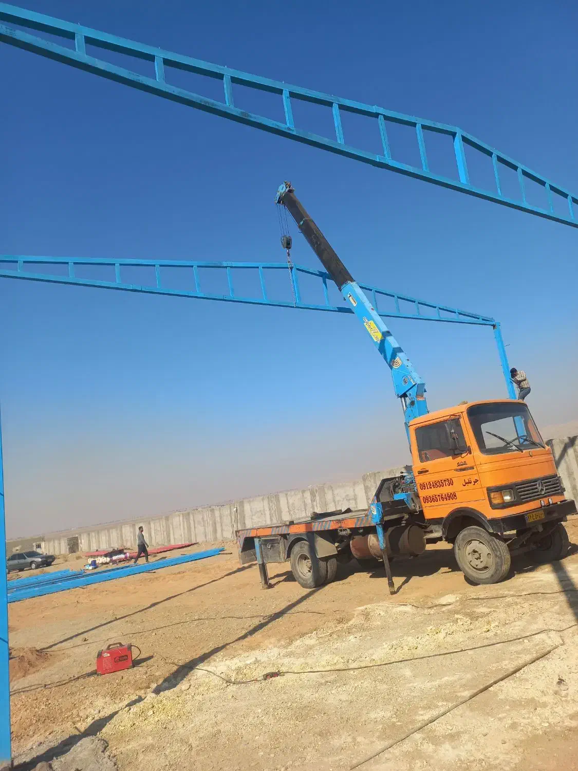 اجاره جرثقیل خاور۳تن|خدمات حمل و نقل|پاکدشت, پاکدشت (مامازند)|دیوار