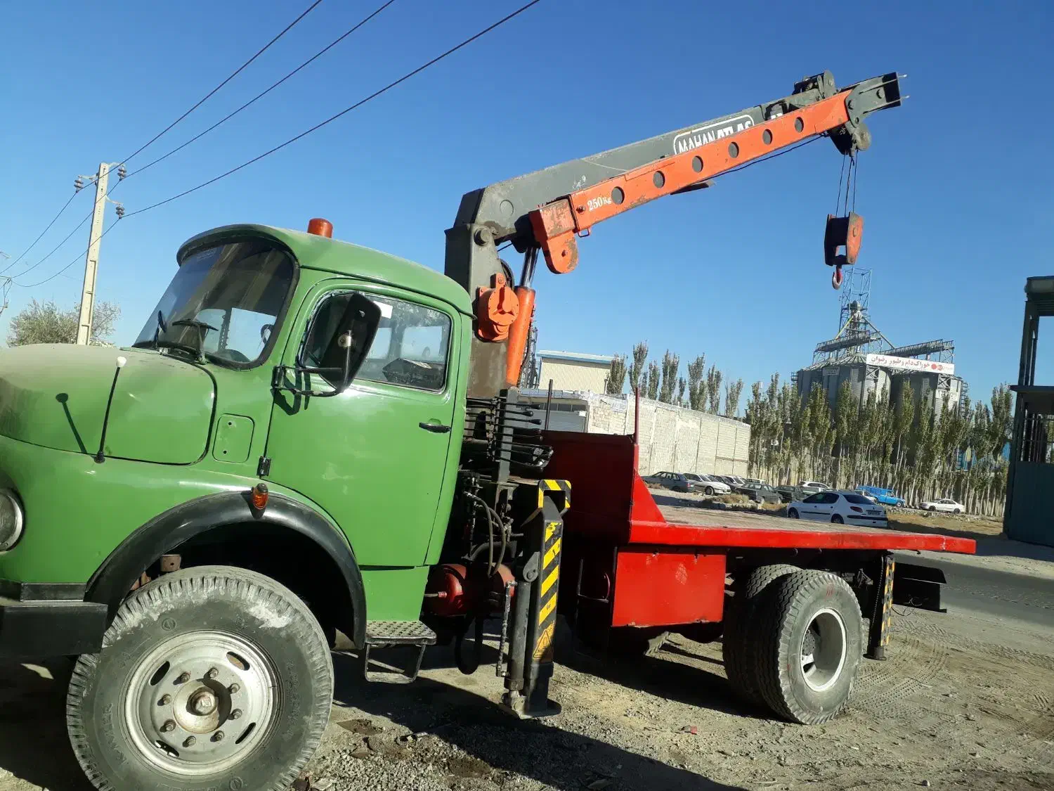 جرثقیل|خدمات حمل و نقل|خسروشاه, |دیوار