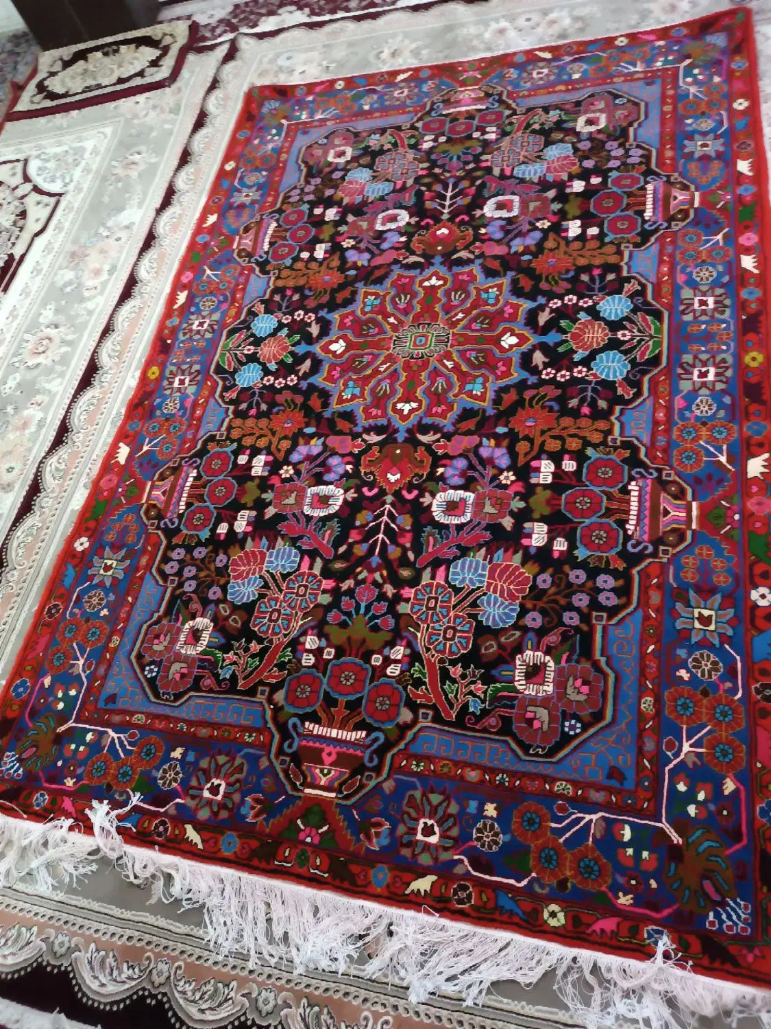 فرش و قالی|فرش|نهاوند, |دیوار