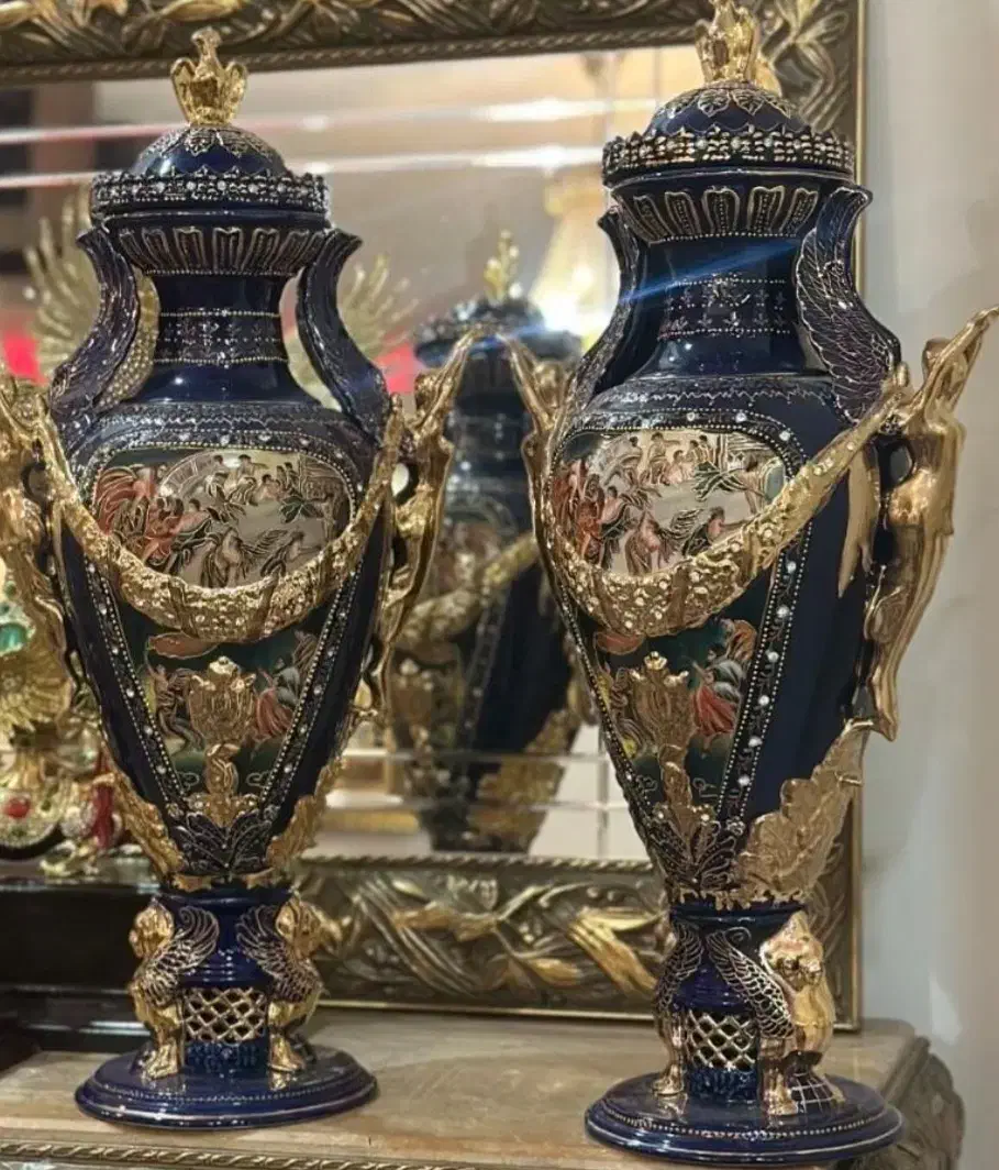 کاپ سورمه ای کنار سالنی ایتالیایی|صنایع دستی و سایر لوازم تزئینی|تهران, پاسداران|دیوار
