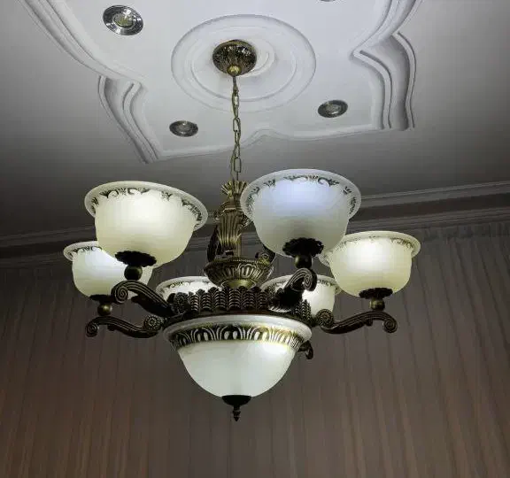 لوستر|لوستر و چراغ آویز|خوی, |دیوار