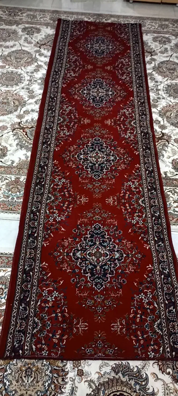 کناره فرش نخ خالص ضخیم نرم فرش راهپله راهرو۷۰۰شان|فرش|قدس, شهرقدس|دیوار