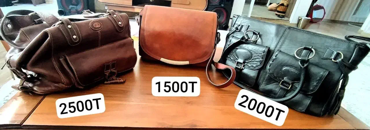 3عدد کیف چرم اقبال اصل در حد نو|کیف، کفش، کمربند|اردبیل, |دیوار