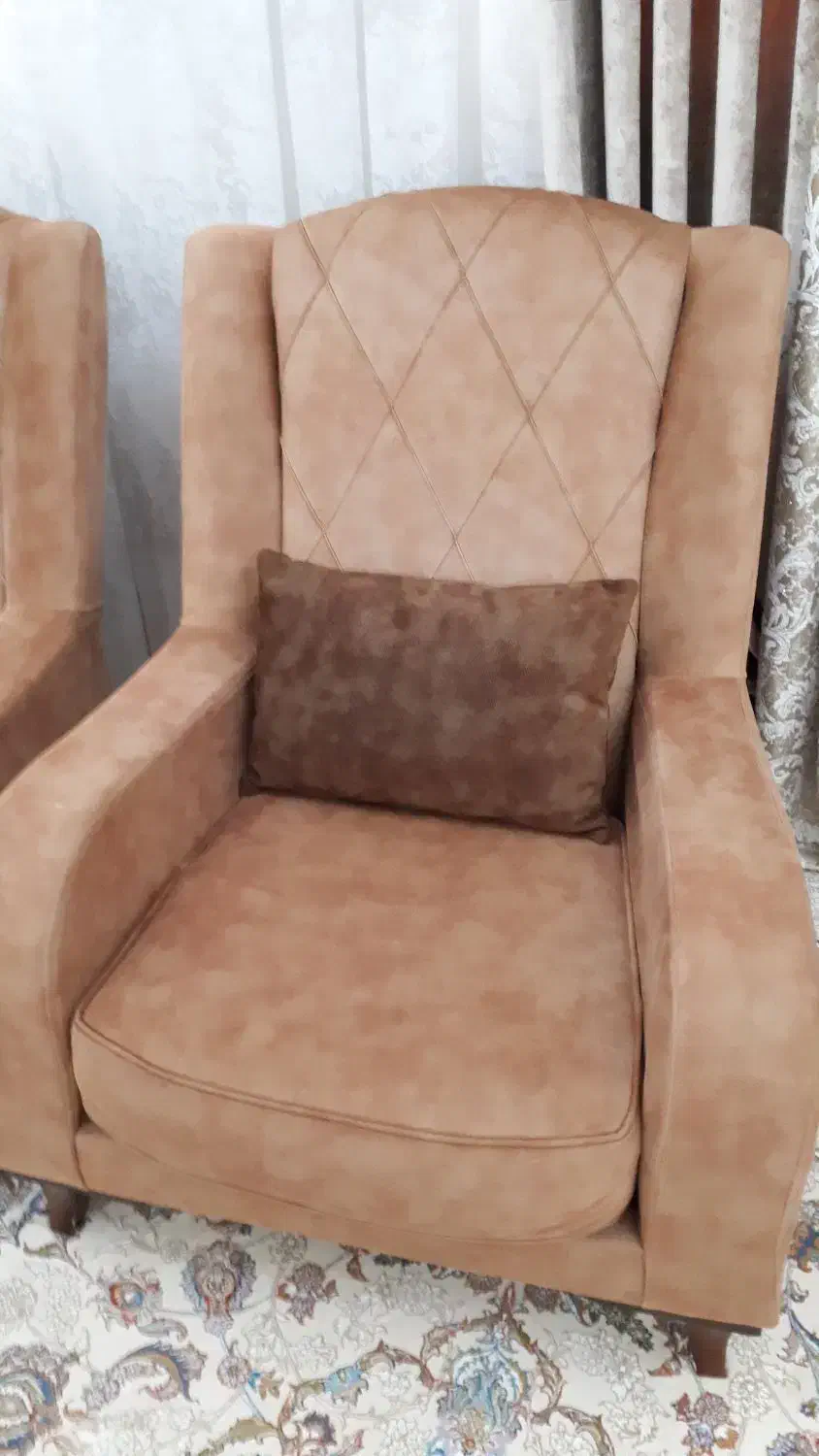 مبل راحتی ۸نفره و میز مبلی|مبلمان خانگی و میز عسلی|اهواز, نادری|دیوار