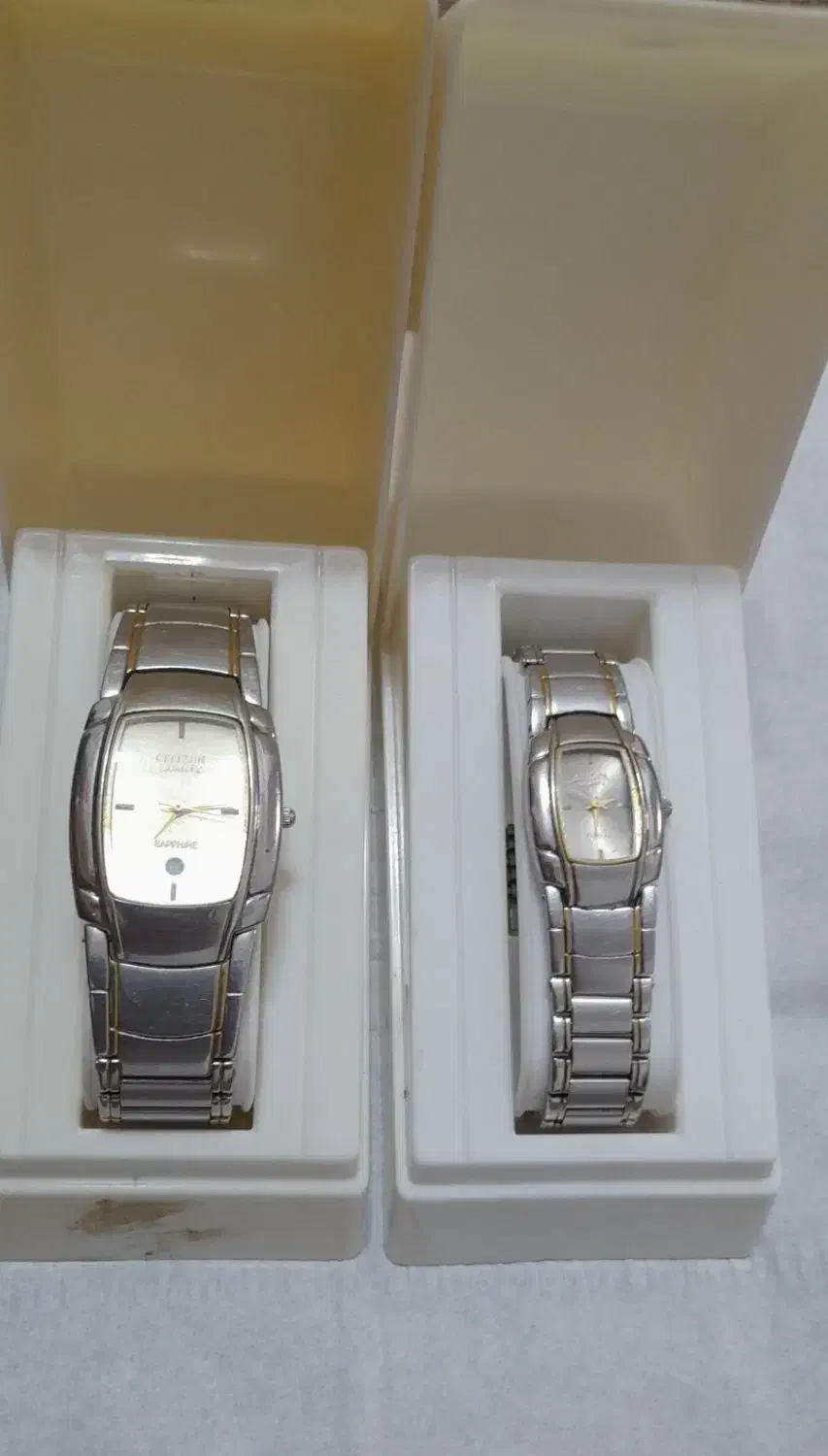 ساعت ست زنونه و مردونه مارک سیتیزن اصل ضد آب|ساعت|رشت, شهرک صبا|دیوار