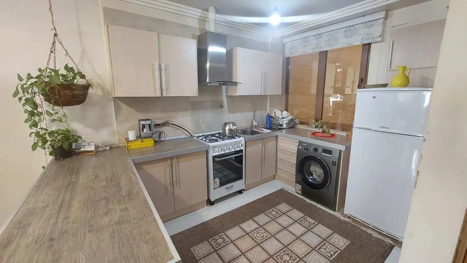 قبا* ۵۵ متر ۱ خواب / امکانات کامل (نور ونقشه عالی)