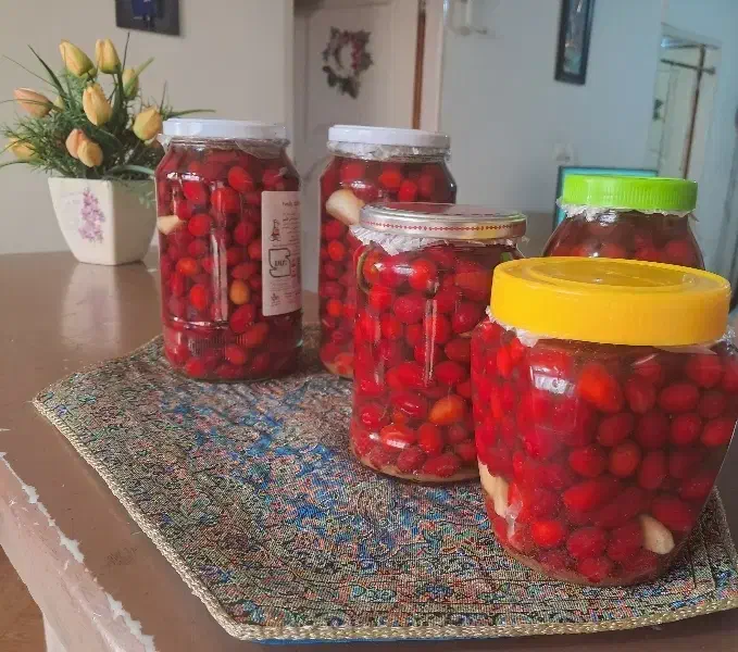 ترشی ذغال اخته|خوردنی و آشامیدنی|قزوین, |دیوار