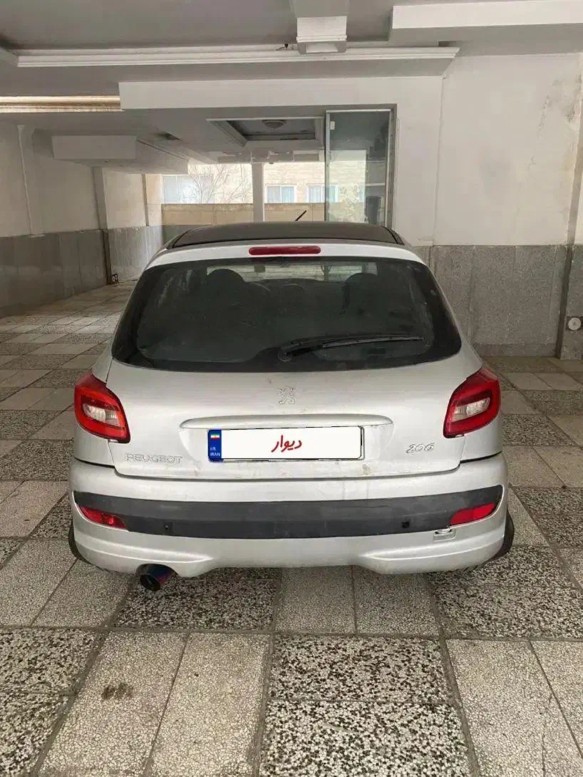 ۲۰۶ تیپ ۲ مدل ۸۵|خودرو سواری و وانت|مشهد, نیروی هوایی|دیوار