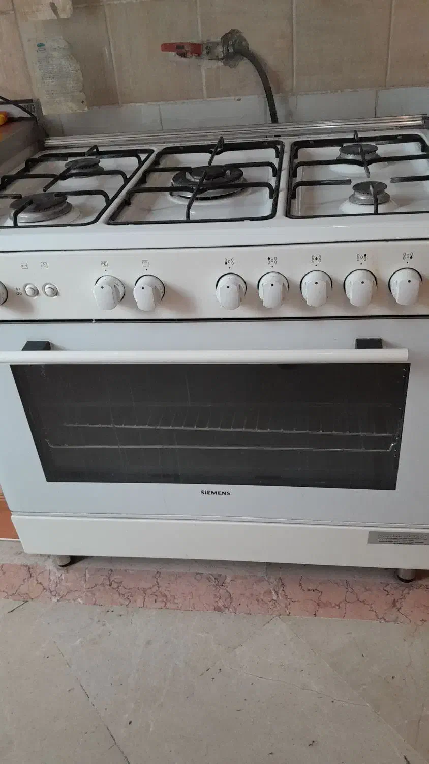 اجاق گاز ۵ شعله زیمنس|اجاق گاز و لوازم برقی پختوپز|تهران, ازگل|دیوار