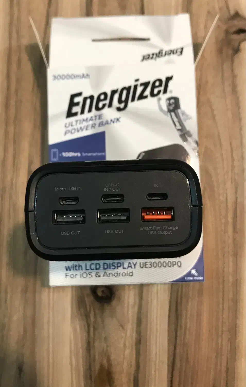 پاوربانک 30000mAh انرجایزر مدل UE30000PQ|لوازم جانبی موبایل و تبلت|رفسنجان, |دیوار