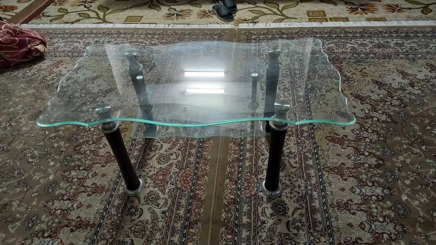 فروش یک عدد جلومبلی شیشه ای|مبلمان خانگی و میز عسلی|لاهیجان, امیرشهید|دیوار