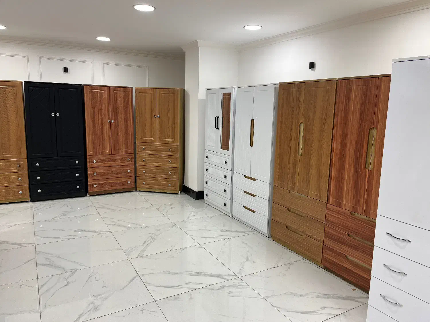 کمدهای ممبران موجود در طرح و رنگ|جاکفشی، کمد، دراور|آمل, |دیوار