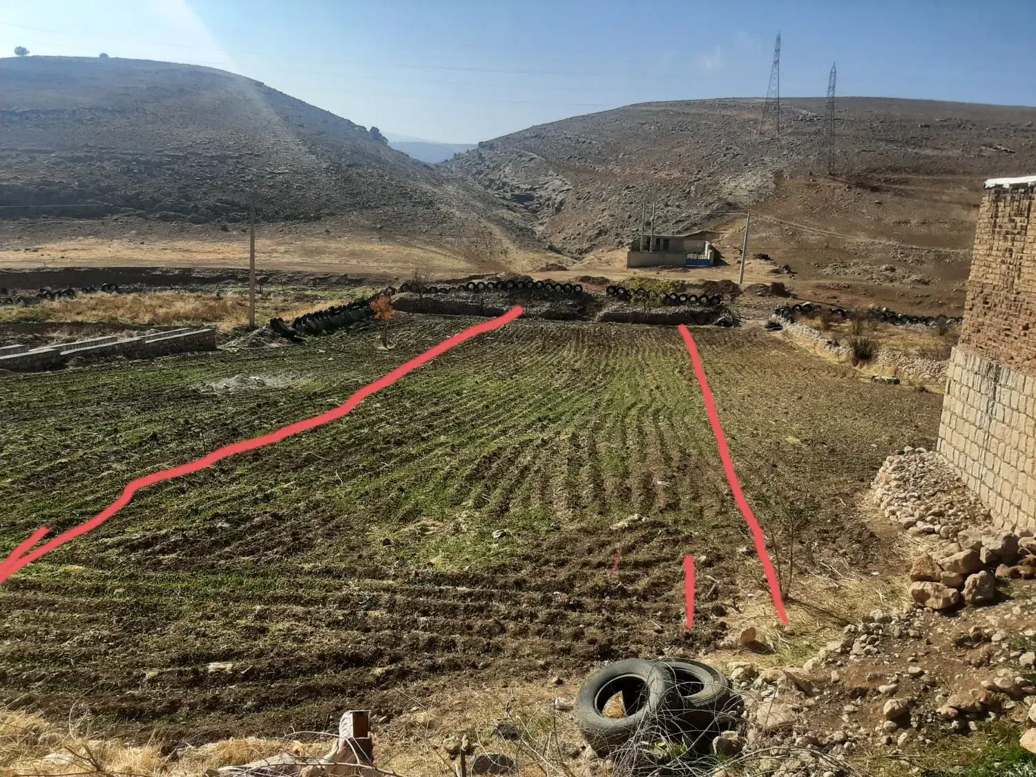 فروش زمین در آسمان آباد|فروش زمین و ملک کلنگی|چرداول, |دیوار