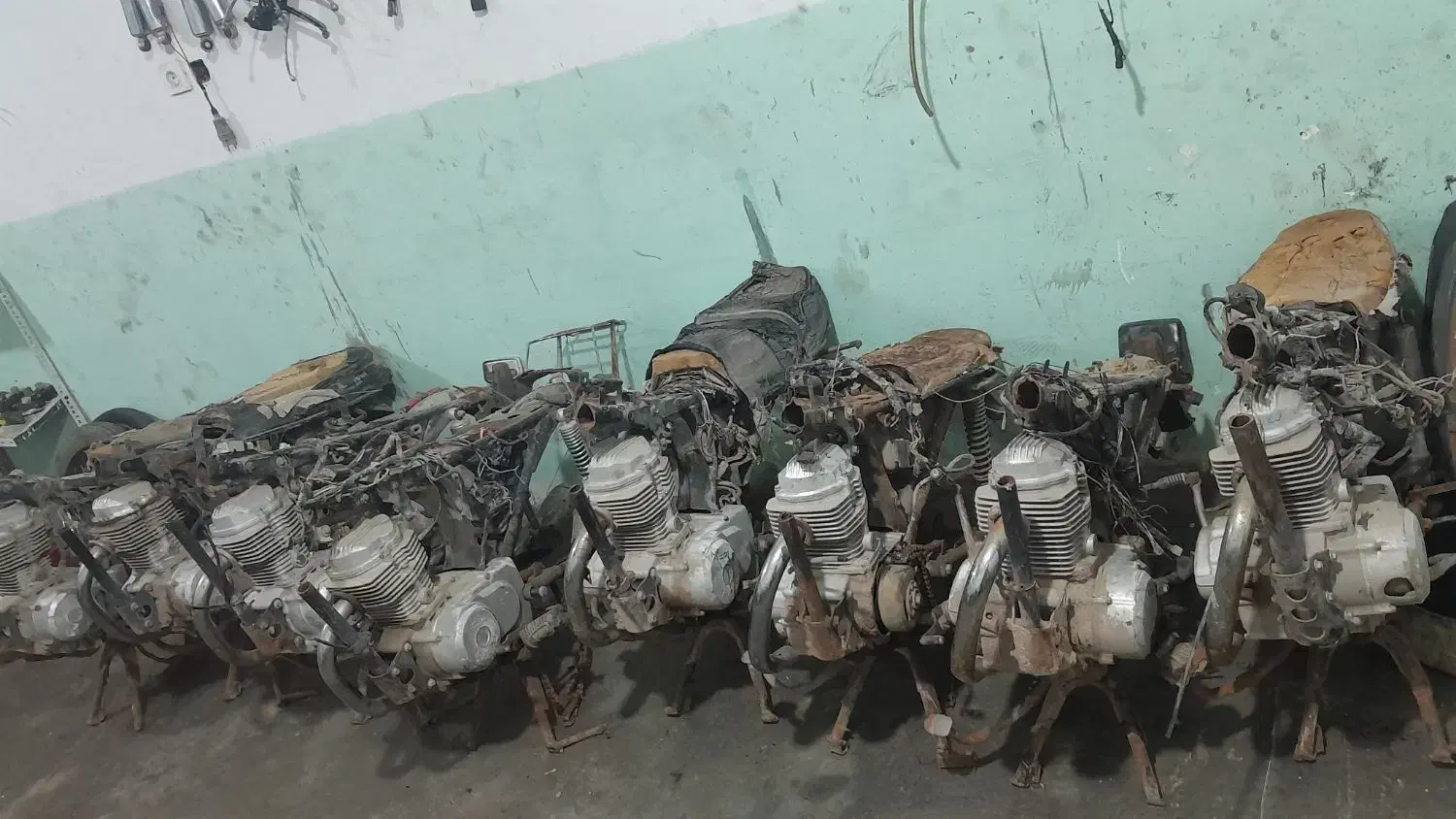 موتور مزایده اوراقی استوک هندا|موتورسیکلت|گنبد کاووس, |دیوار