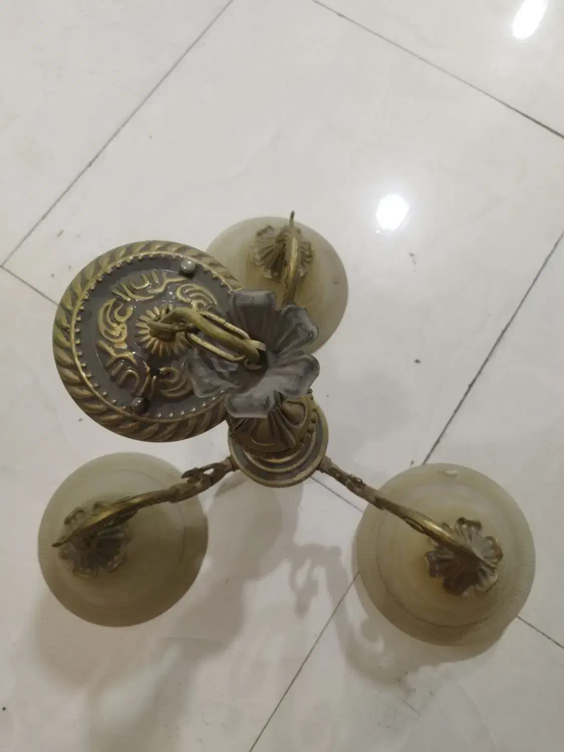 لوستر سه شعله|لوستر و چراغ آویز|محمدشهر, سیدآباد|دیوار