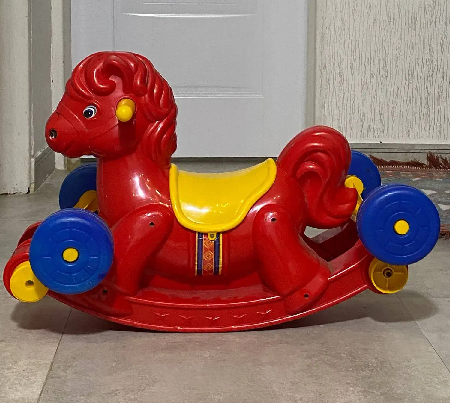 اسب چرخدار|اسباببازی بچه|فومن, |دیوار