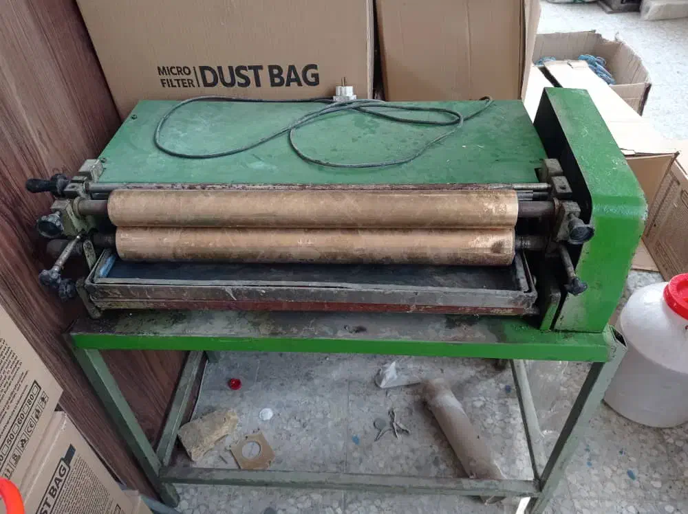 دستگاه لمینت زن (سزریشم زن)|ماشین‌آلات صنعتی|نجف‌آباد, شهرک صنعتی منتظریه|دیوار