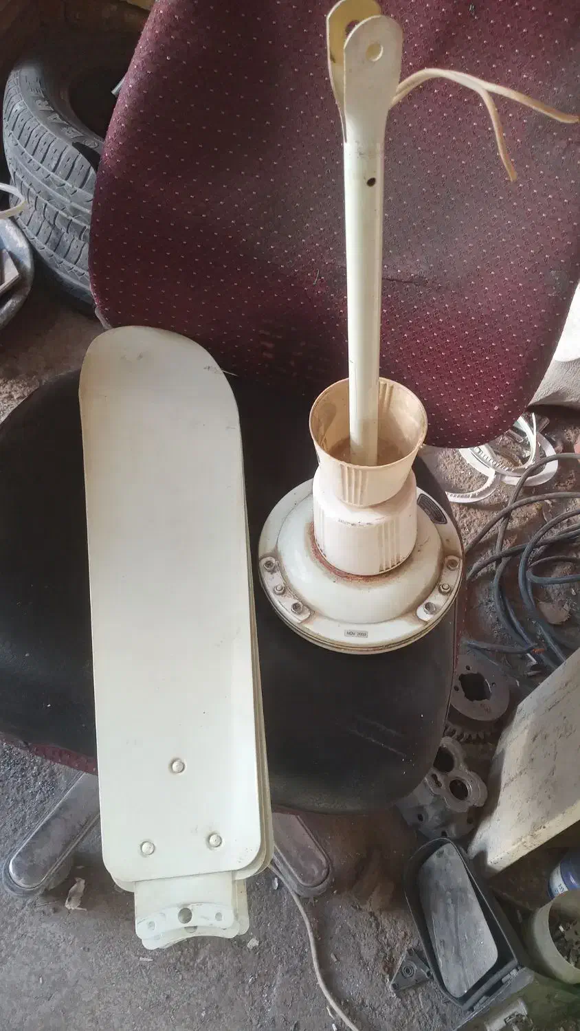 پنکه سقفی|پنکه و تصفیهکنندهٔ هوا|اراک, |دیوار