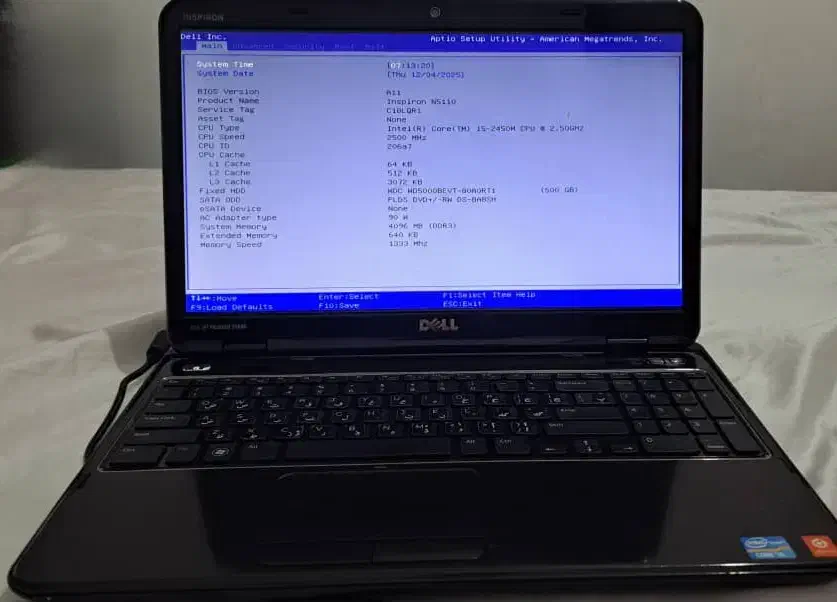 لپ تاپ dell|رایانه همراه|رشت, شهرک پردیسان|دیوار