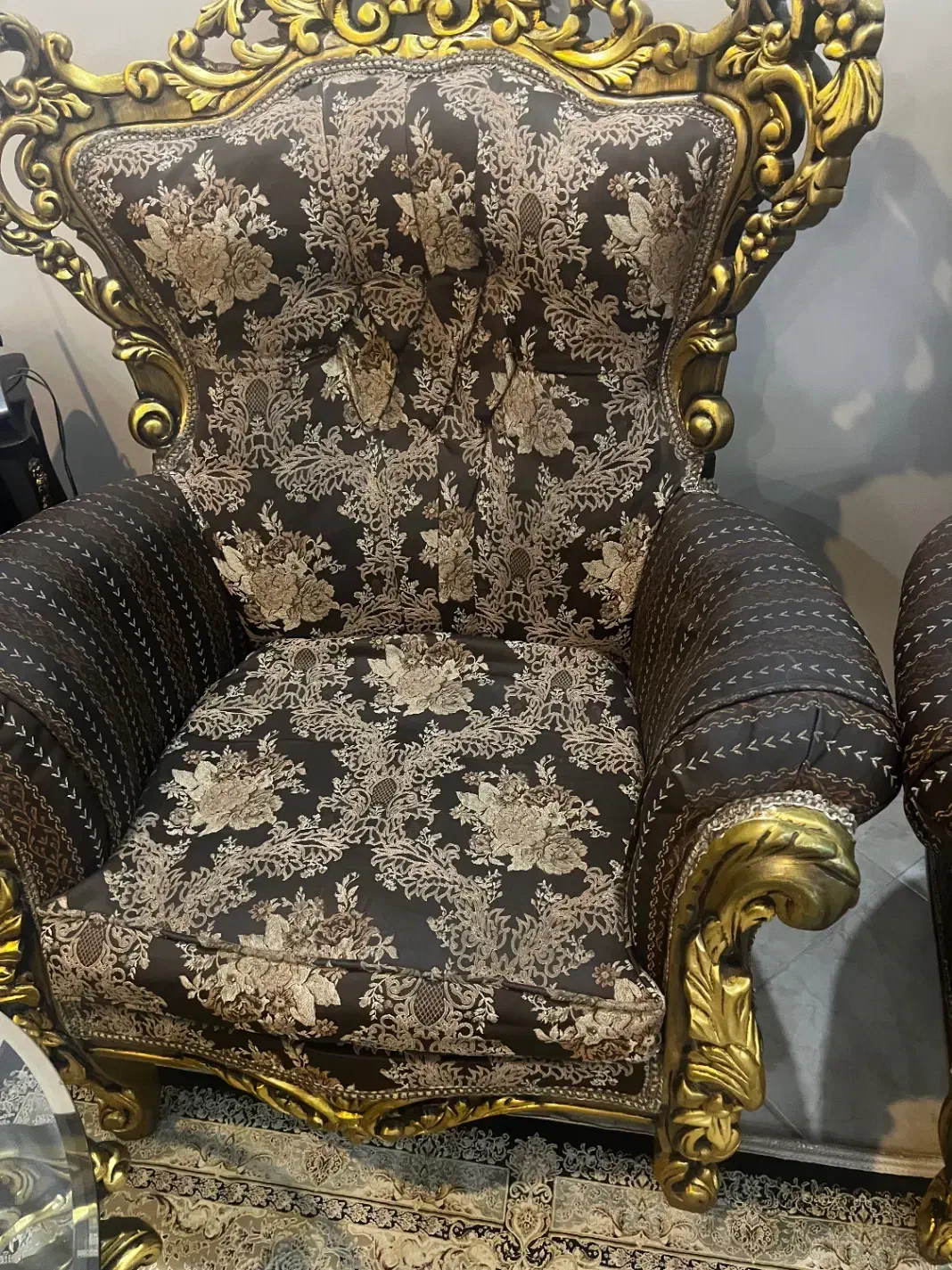 مبل استیل ۹ نفره با ویترین|مبلمان خانگی و میز عسلی|تهران, شهرک یاس|دیوار