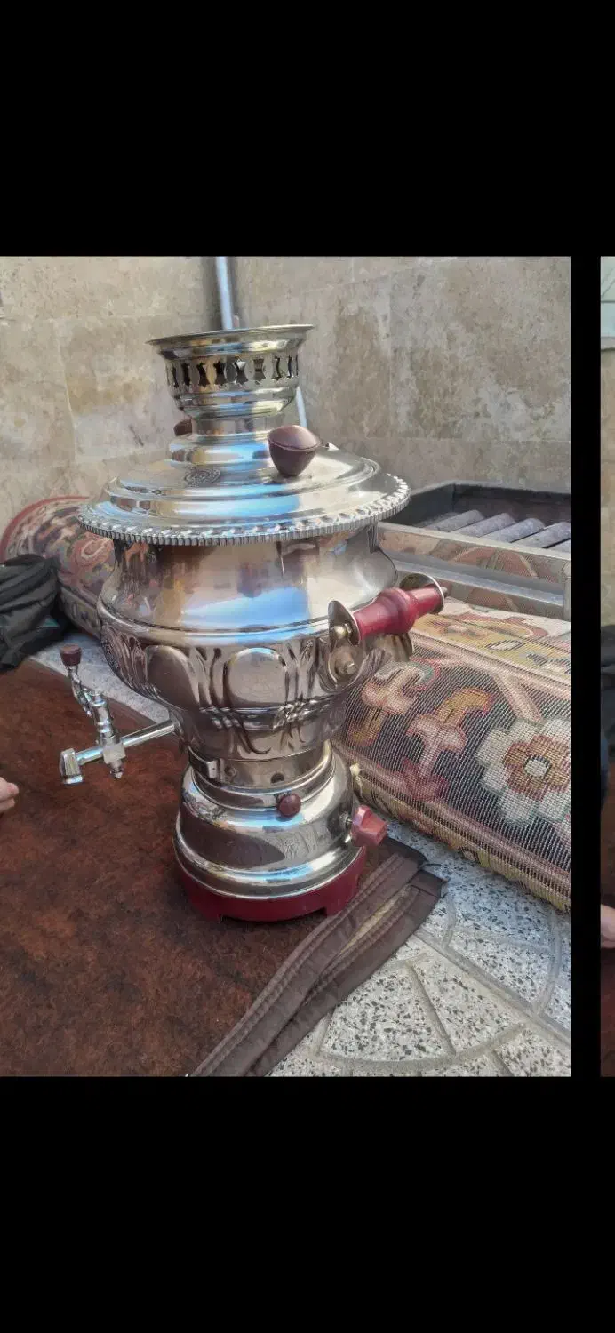 سماور گازی در حد نو|سماور، چای‌ساز، قهوه‌ساز|آذرشهر, |دیوار