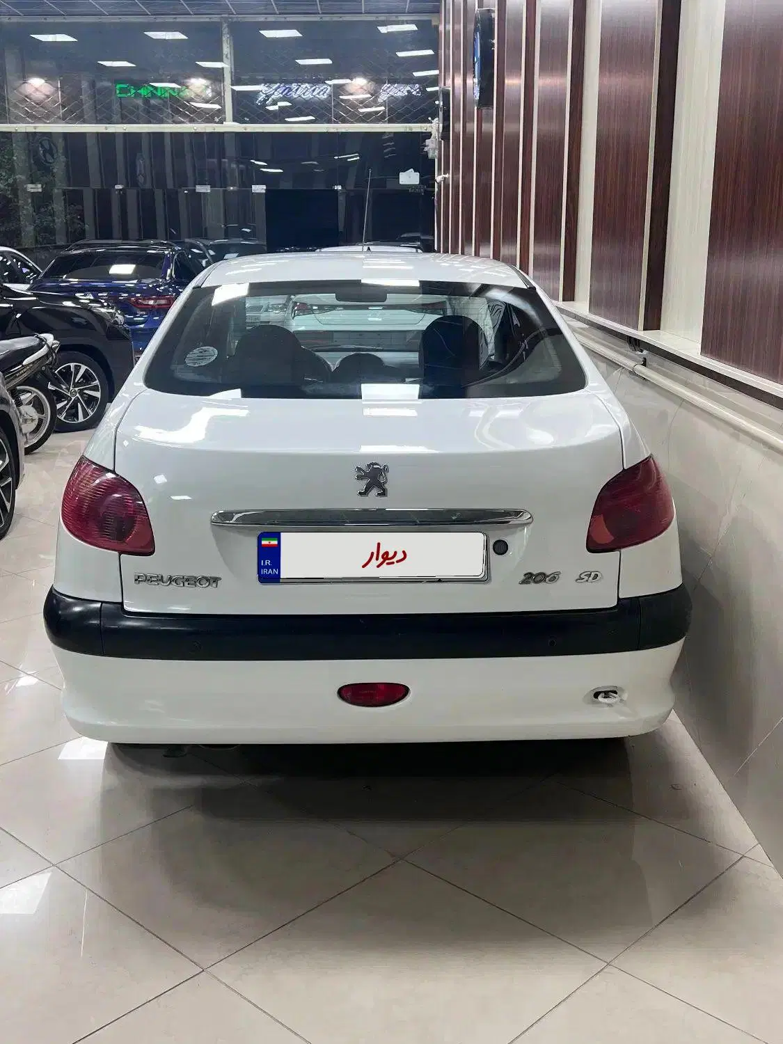 206 v8 sd 1396|خودرو سواری و وانت|گرگان, |دیوار