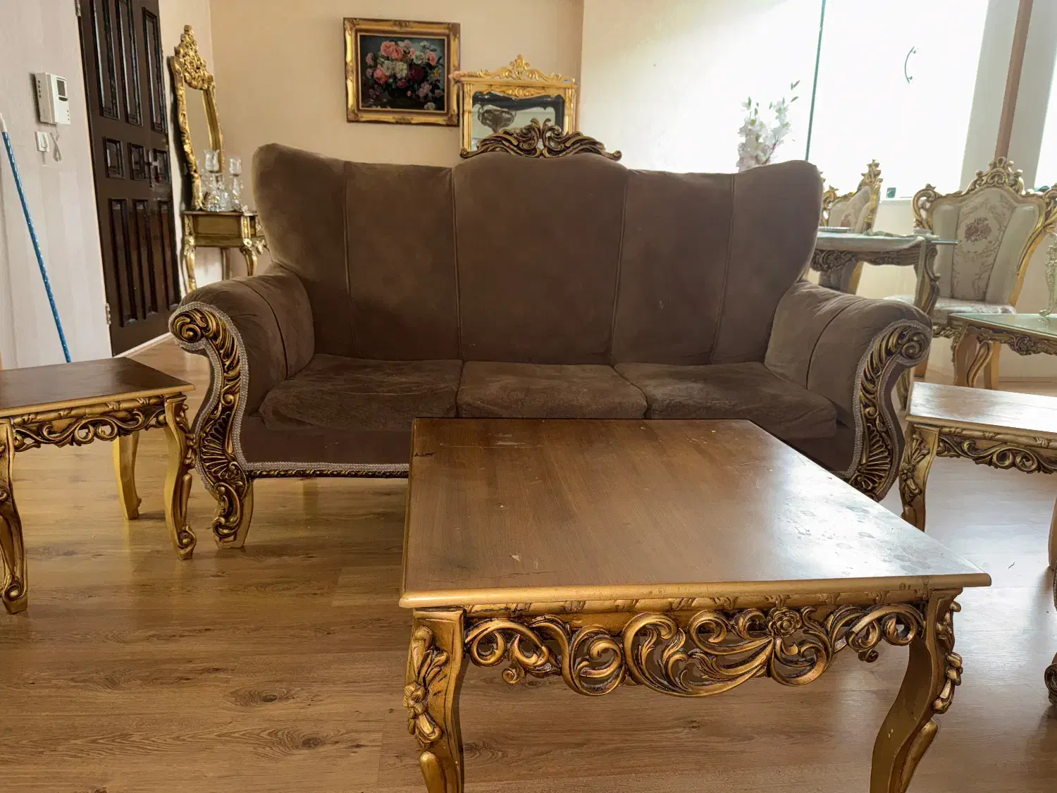 مبل و جلومبلی و میز عسلی|مبلمان خانگی و میز عسلی|چهاردانگه (تهران), |دیوار