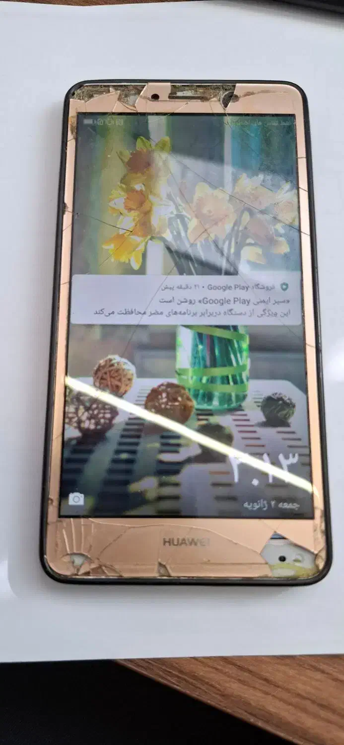 گوشی هنرx6 .... ال سی دی شکسته ولی تصور داره|موبایل|شاهینشهر, شهرک ردانی پور|دیوار