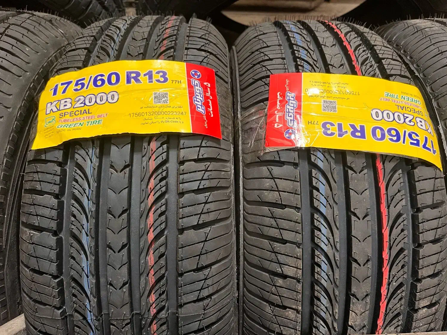 لاستیک پرایدی کویر تایر ۱۷۵/۶۰/۱۳ تاریخ جدید درجه۱|قطعات یدکی و لوازم جانبی|رشت, پل تالشان|دیوار