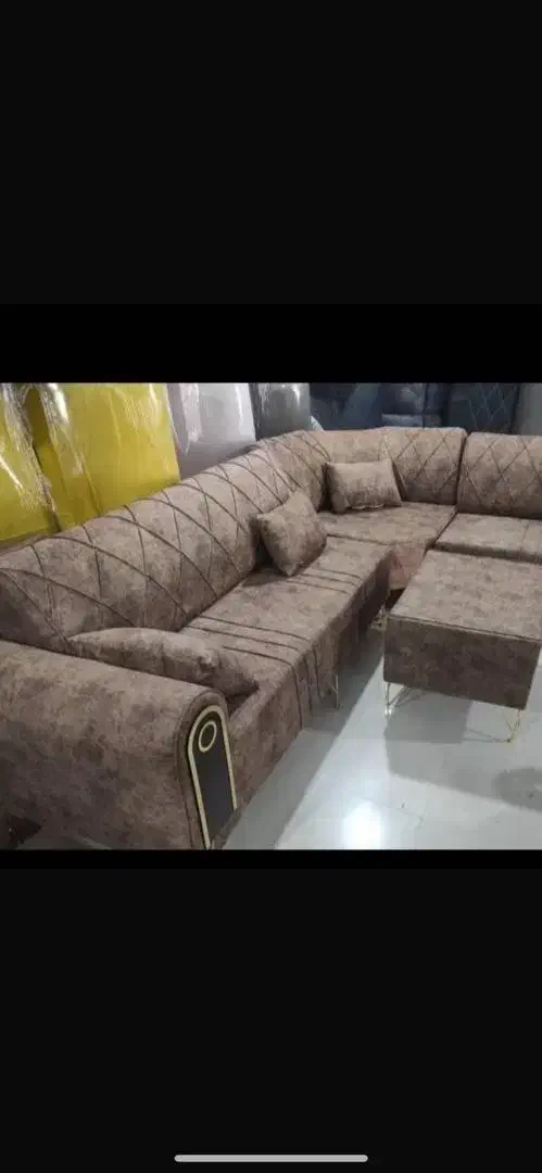 راحتی ال پایه فلز|مبلمان خانگی و میز عسلی|ایلام, |دیوار