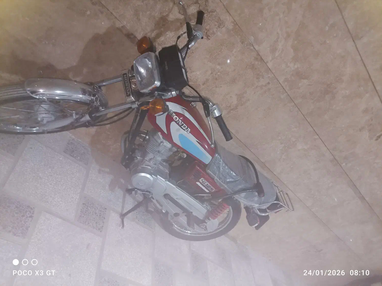 موتورسیکلت تندرمدل۱۳۹۳درحدصفرلاکاغذی|موتورسیکلت|مشهد, امیریه|دیوار