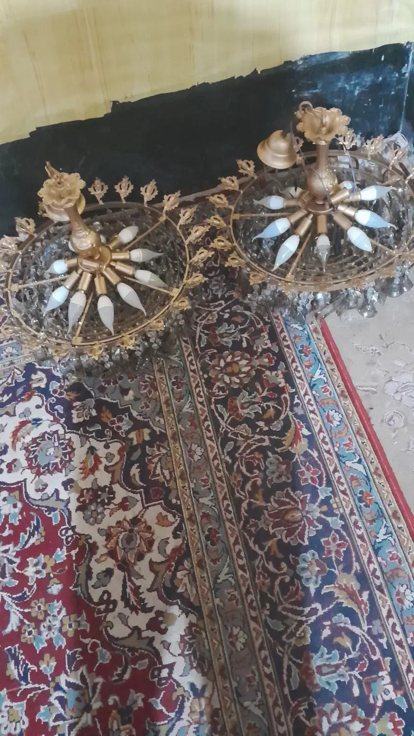 لوستر|لوستر و چراغ آویز|شادگان, |دیوار