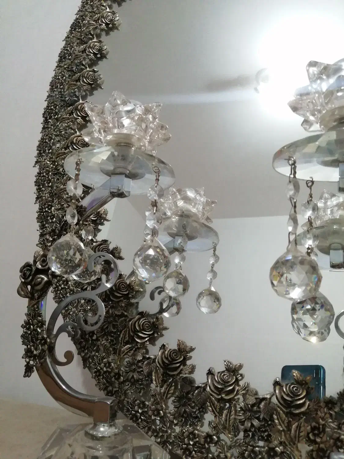 آینه شمعدان|آینه|نجفآباد, امام خمینی|دیوار