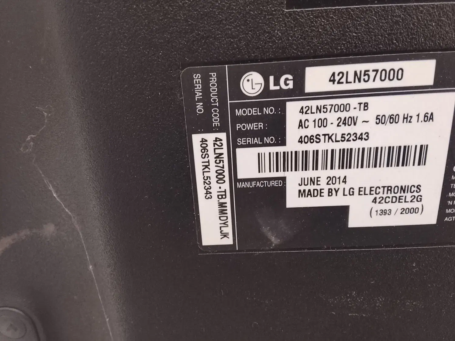 تلویزیون۴۲اینچ الجی هوشمند|تلویزیون و پروژکتور|اسلامشهر, شهرک سعیدیه|دیوار