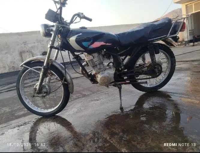 200دستساز مزایده‌ای انجین 125 فروشی|موتورسیکلت|داراب, |دیوار