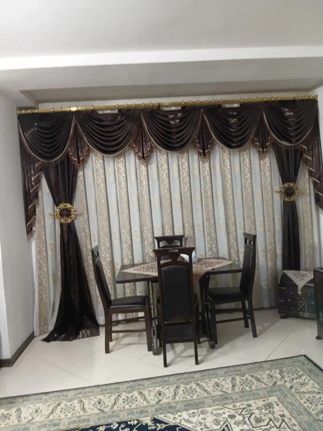 پرده|پرده، رانر، رومیزی|سمنان, |دیوار