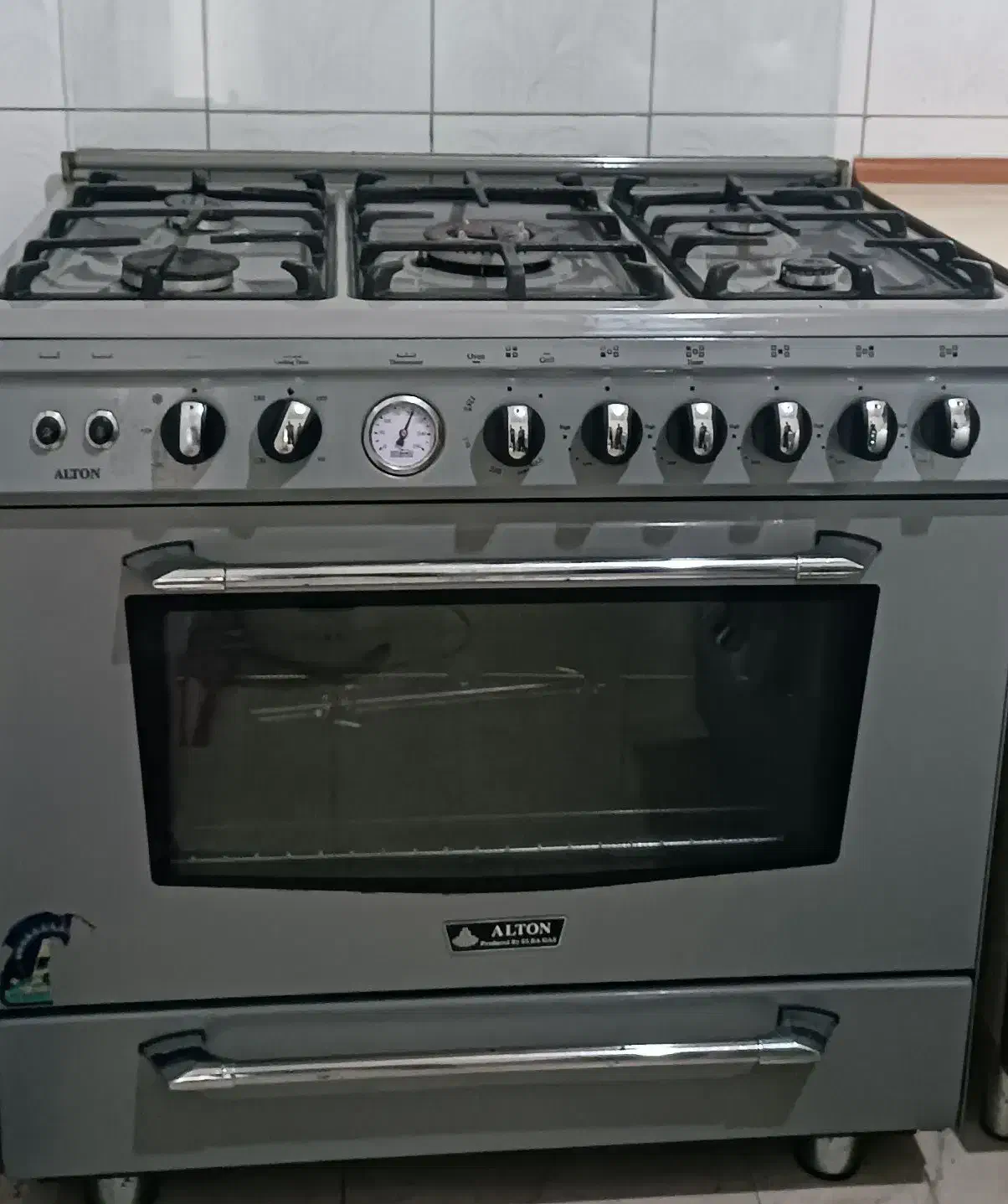 گاز فردار التون ۵شعله ی تمام لعابی|اجاق گاز و لوازم برقی پختوپز|قائمشهر, |دیوار