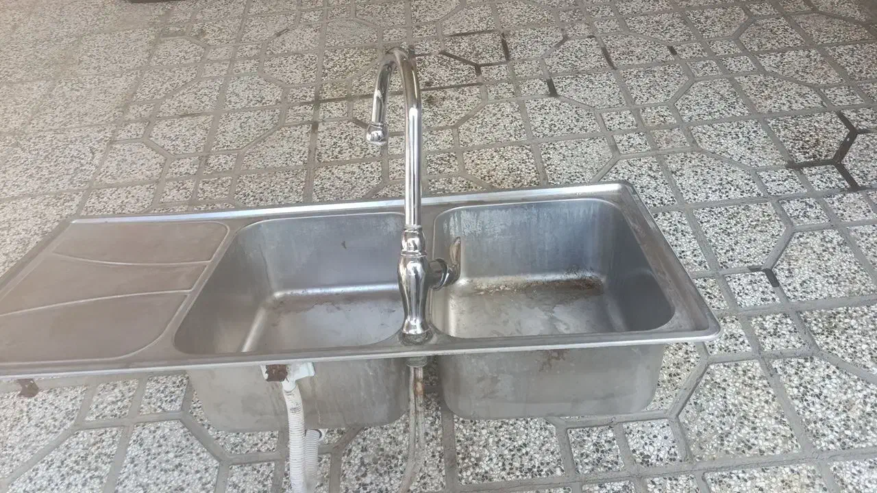 سینگ ظرفشویی پرنیان استیل|مصالح و تجهیزات ساختمان|جلین, |دیوار