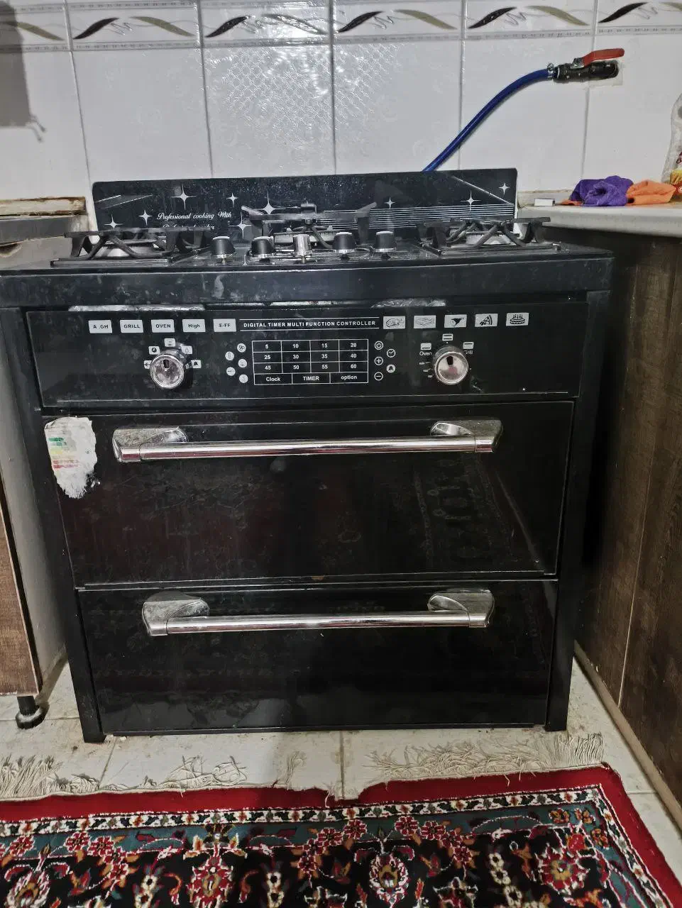 اجاق گاز ۵ شعله|اجاق گاز و لوازم برقی پختوپز|کاشان, فاز ۲ ناجی آباد|دیوار