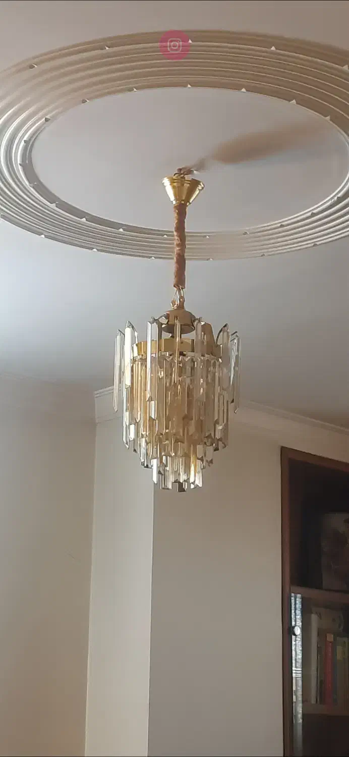 لوستر|لوستر و چراغ آویز|اصفهان, مفتح|دیوار