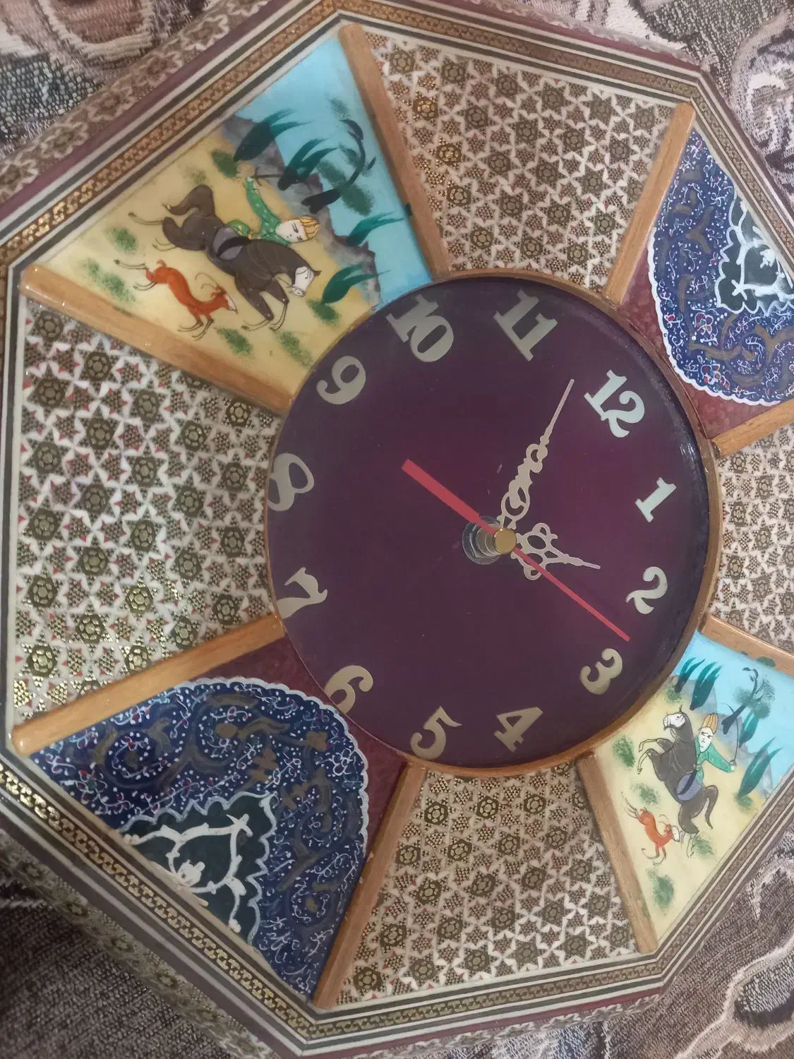 ساعت خاتم کاری|ساعت|اصفهان, سودان|دیوار