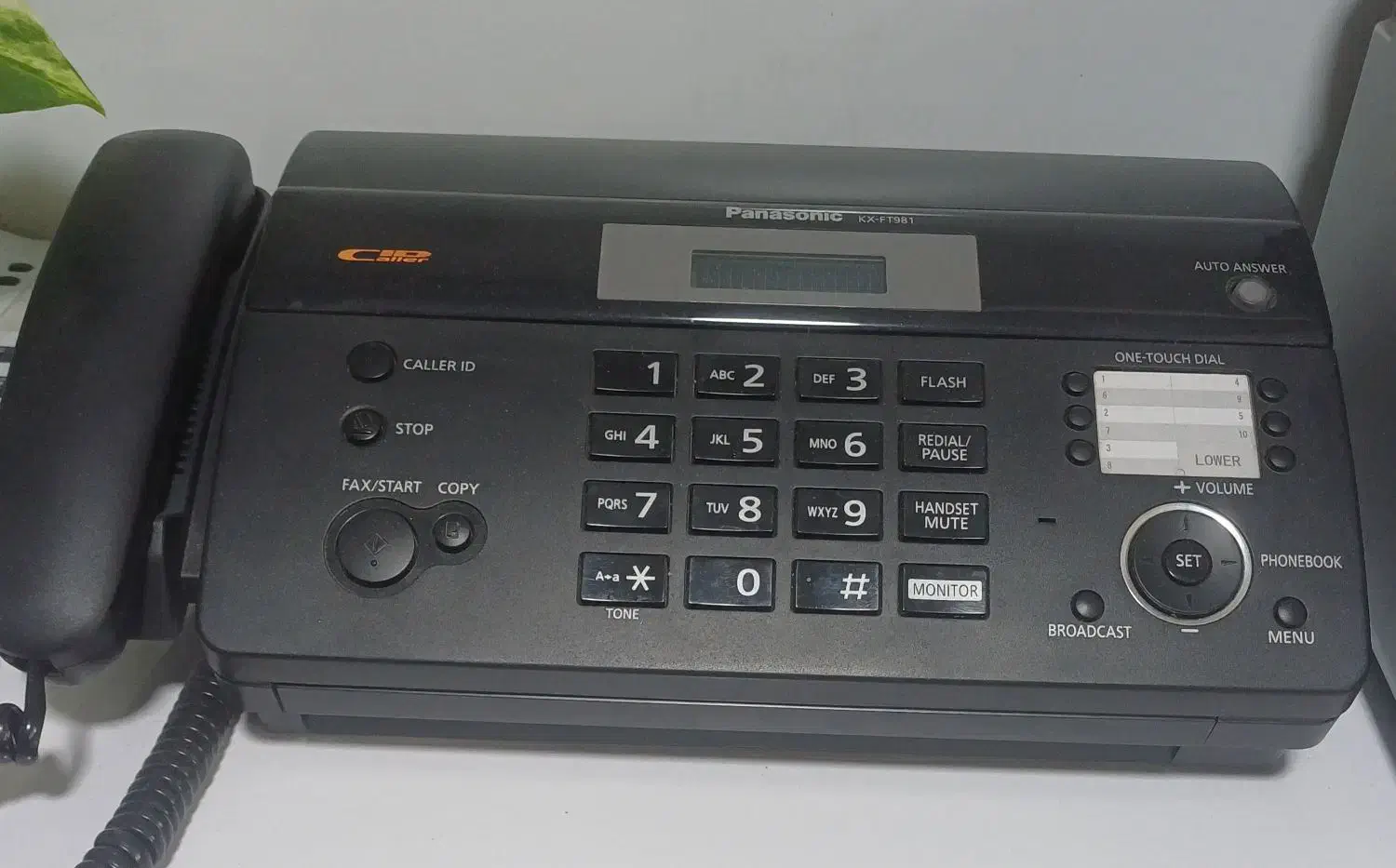 دستگاه فکس حرارتی پاناسونیک ft981|پرینتر، اسکنر، کپی، فکس|محلات, |دیوار