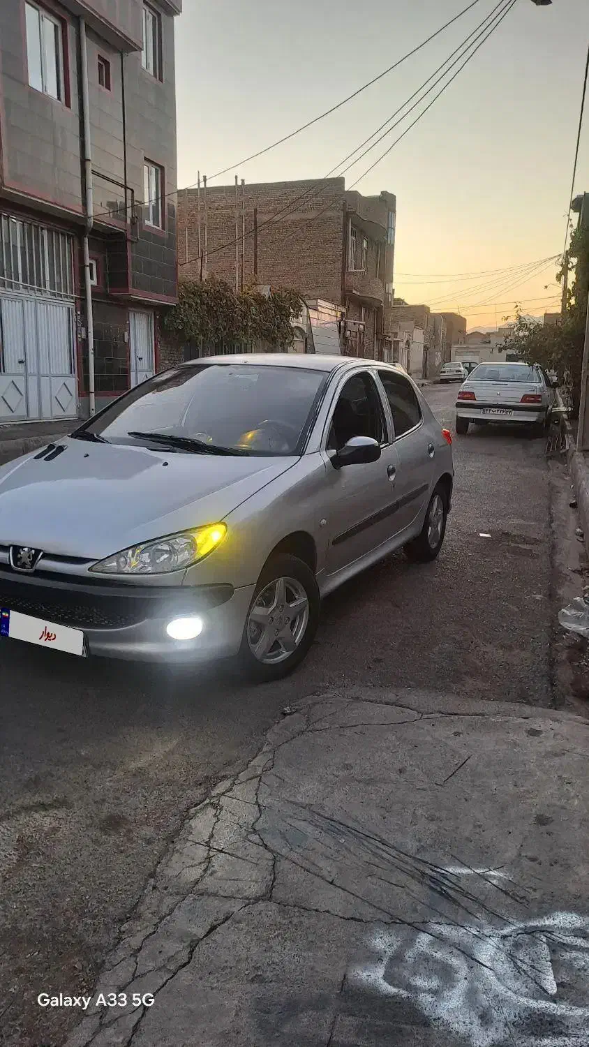 پژو ۲۰۶|خودرو سواری و وانت|خوی, |دیوار